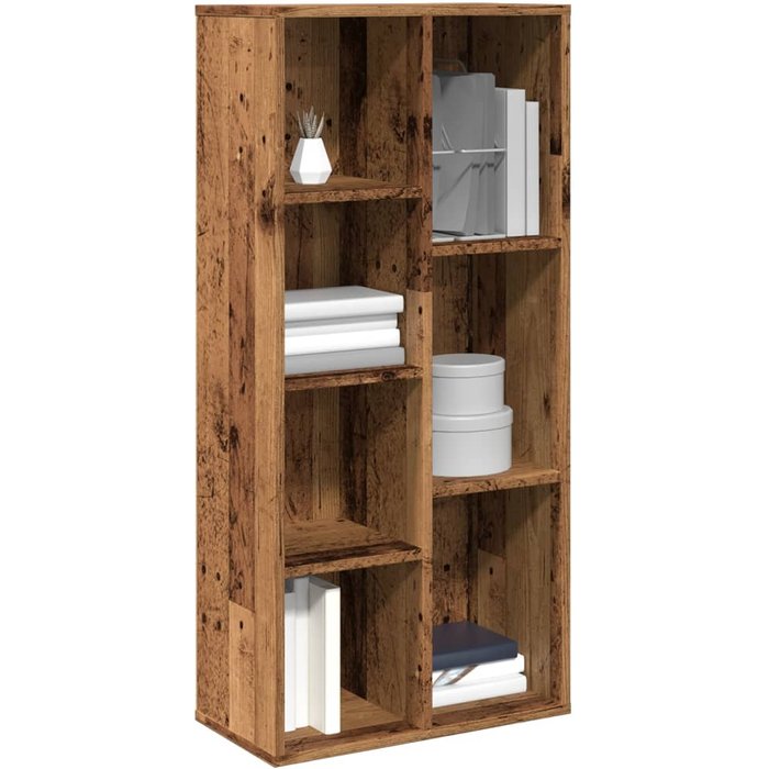 Librería antigua de madera de 50x25x104 cm - pangivo