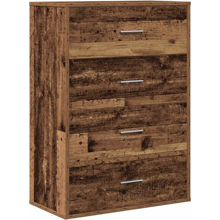 Vitrina | aparador madera vieja 60 x 31 x 84 cm madera contrachapada