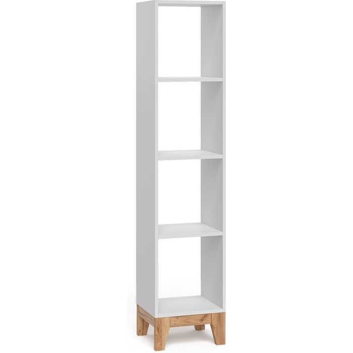 Vitalispa estantería infantil malia, blanco/artesano, 35.2 x 159.5 cm