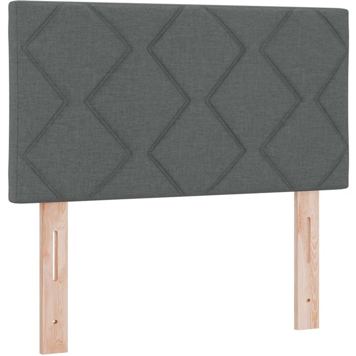 Cabecero cama - mueble cabecero led gris 80 cm tela