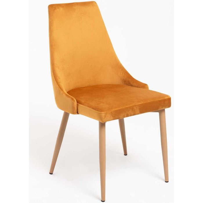 Regalos miguel - sillas comedor - silla stoik wood - mostaza