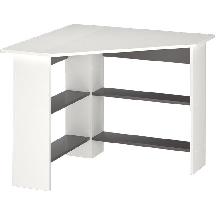 Vicco escritorio de esquina arion, blanco, 90 x 90 cm