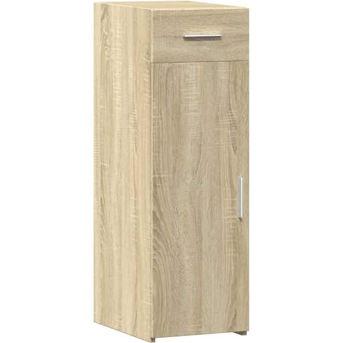 Aparador madera de ingeniería roble sonoma 30x42,5x93 cm - comfortxl