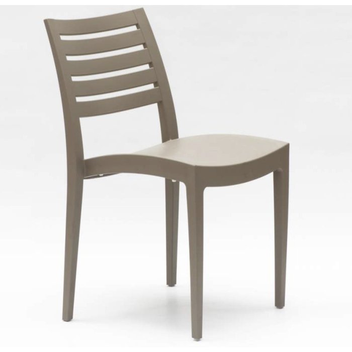 Silla apilable raykan de polipropileno-color verde