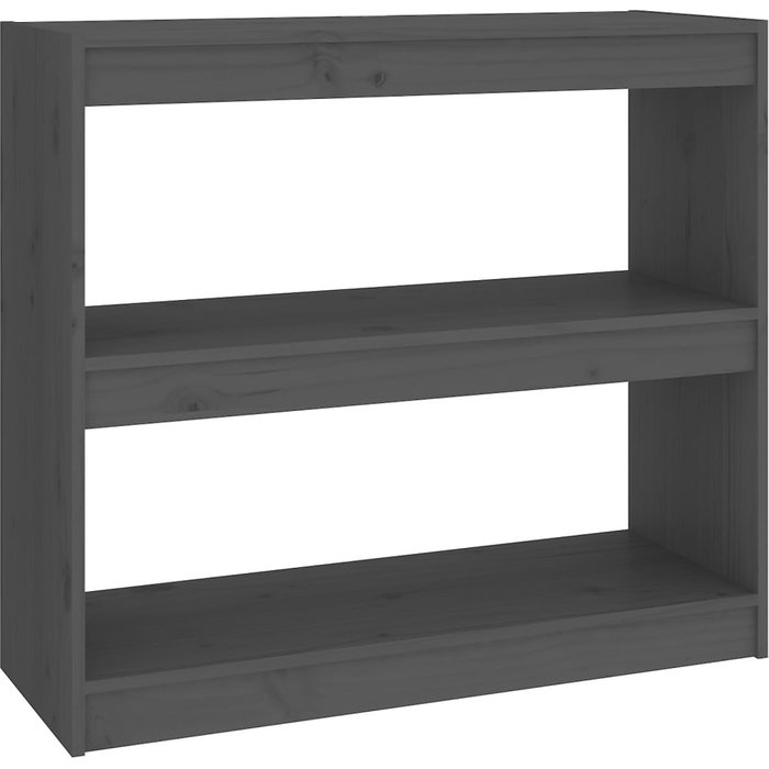 Estantería/divisor de espacios madera pino gris 80x30x71,5 cm – comfortxl