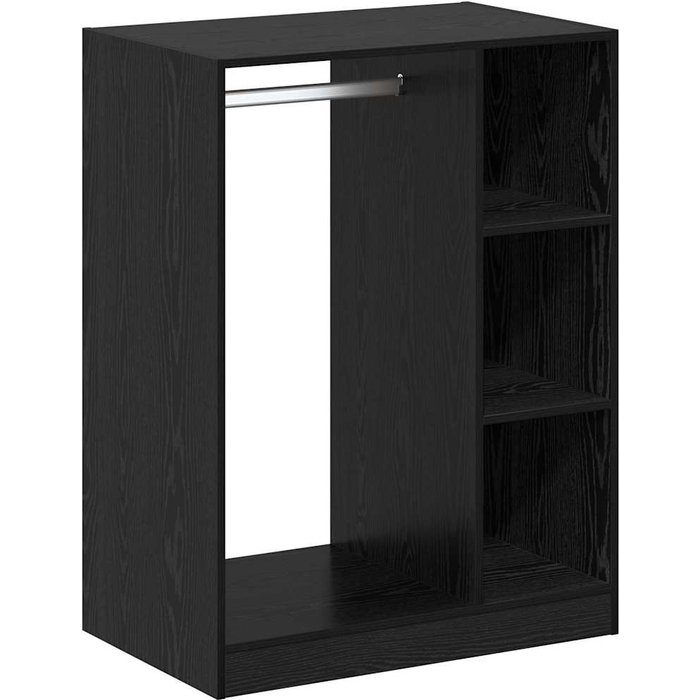Armario roble negro 77 x 48 x 102 cm madera contrachapada - comfortxl