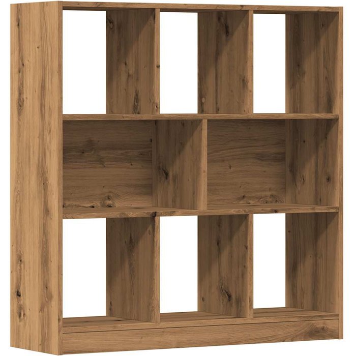 Estantería de madera ingeniería roble artisan 97,5x29,5x100 cm – comfortxl