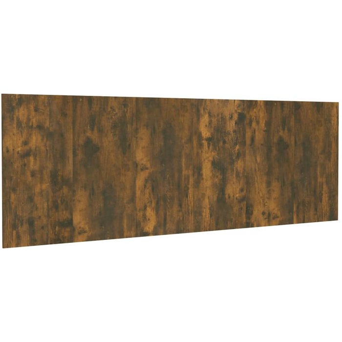 Cabecero pared madera contrachapada roble ahumado 240x1,5x80 cm - comfortxl