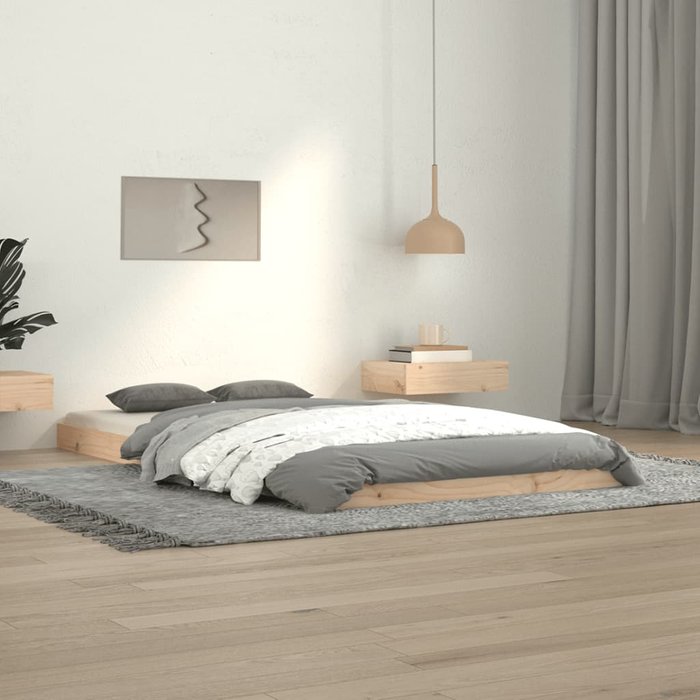 Maison exclusive - estructura de cama madera maciza de pino 100x200 cm