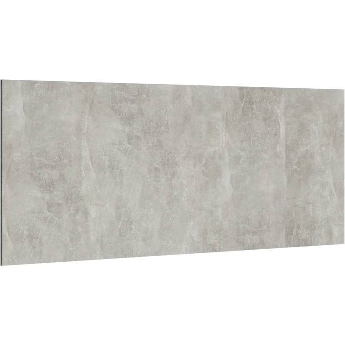 Cabecero de cama - mueble cabecero madera contrachapada gris 200x1,5x80 cm