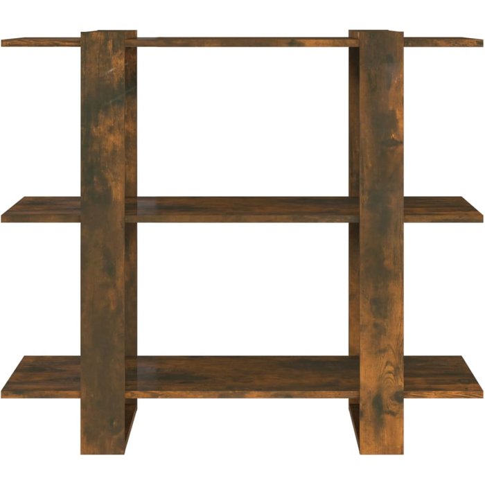 Estantería/divisor de espacios color roble ahumado 100x30x87 cm – comfortxl