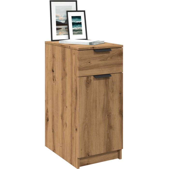 Maison exclusive - armario de baño madera ingeniería roble artisan 33x50x75 cm