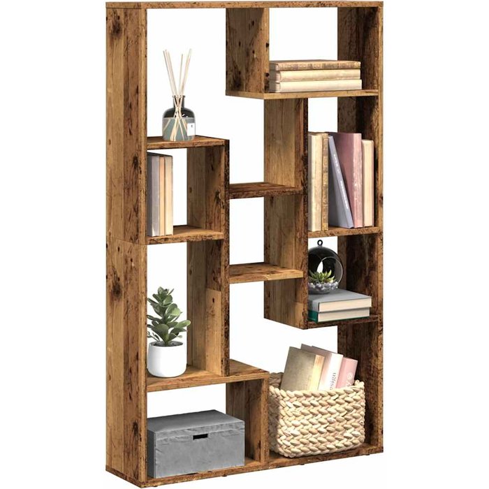 Librería antigua de madera de 72x20x120,5 cm, madera de ingeniería. - pangivo