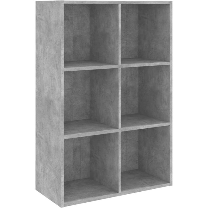 Estantería/aparador madera ingeniería gris hormigón 66x30x98 cm – comfortxl