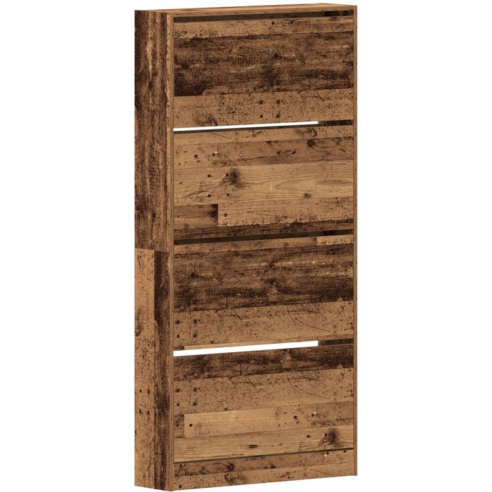 Vidaxl armario para zapatos madera vieja madera elaborada