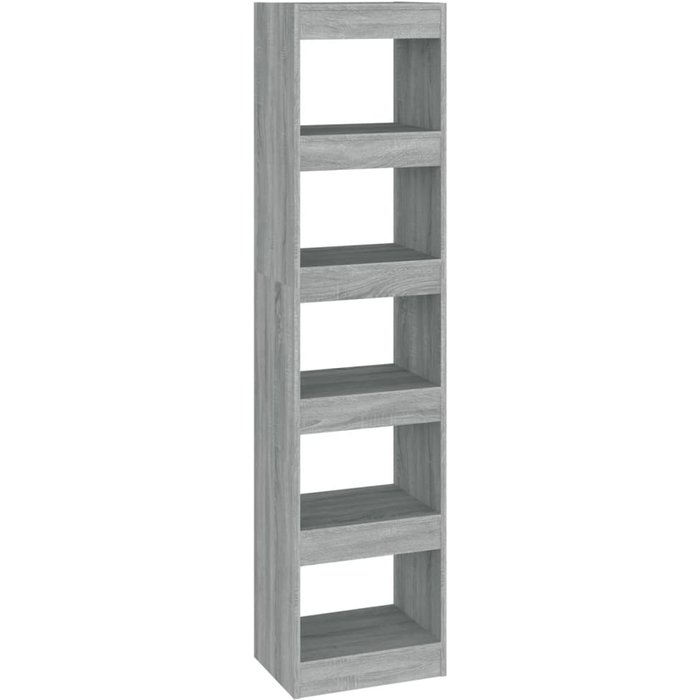 Estantería/divisor de espacios gris sonoma 40x30x166 cm – comfortxl