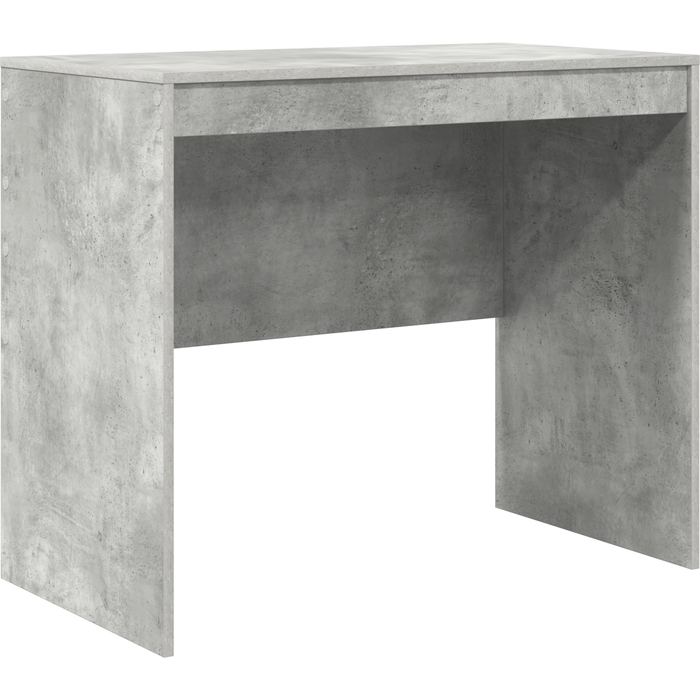 Escritorio de computadora gris concreto tablero mdf 90 x 50 x 76 cm cfw99747