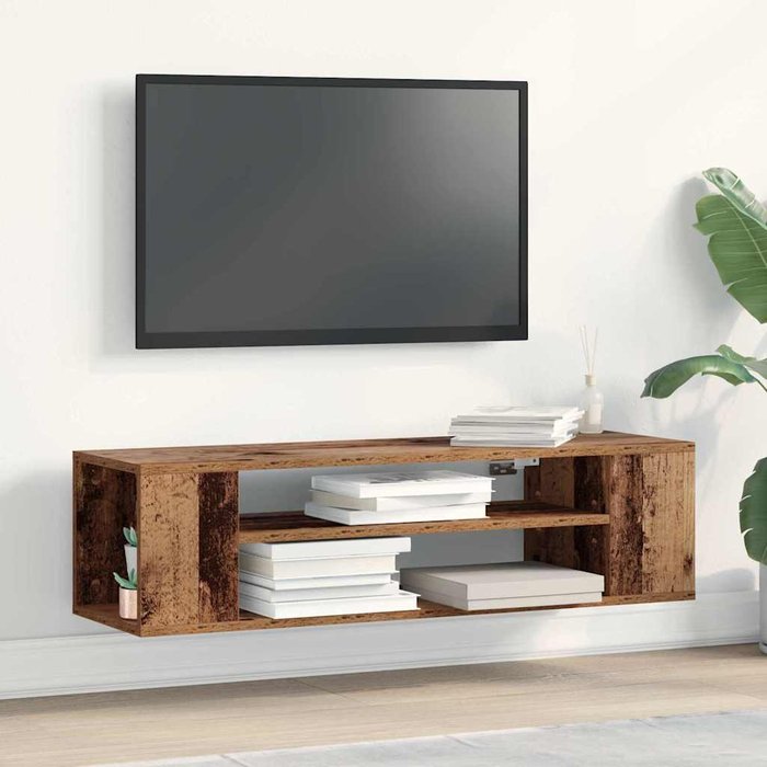 Maison exclusive - gabinete de tv madera vieja 100 x 30 x 26,5 cm