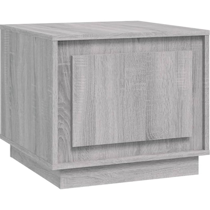 Mesa de centro madera contrachapada gris sonoma 51x50x44 cm - comfortxl