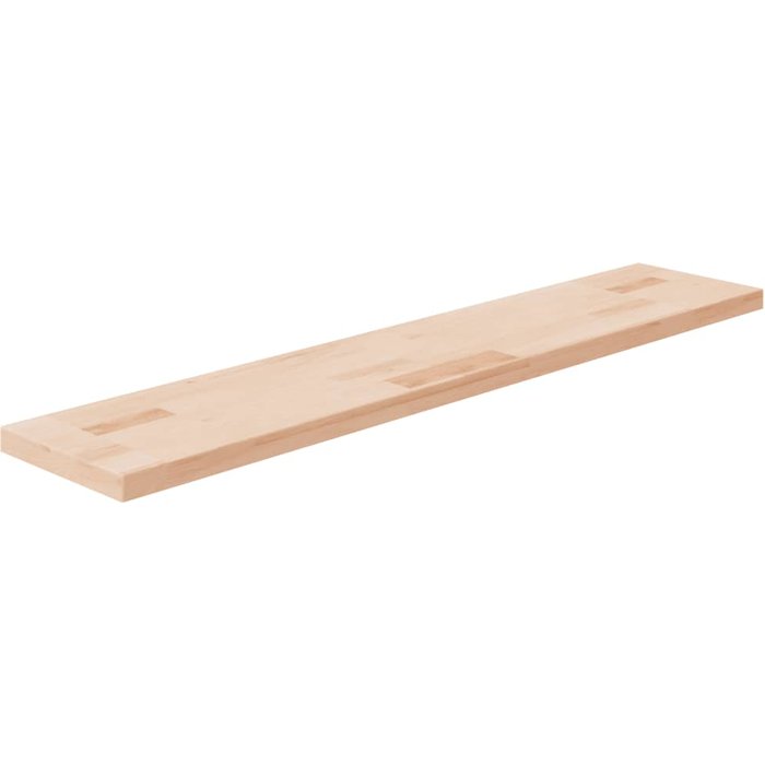 Maison exclusive - tabla estantería madera maciza roble sin tratar 100x20x2,5 cm