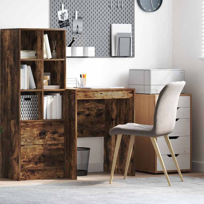 Maison exclusive - escritorio roble ahumado 60 x 50 x 76 cm