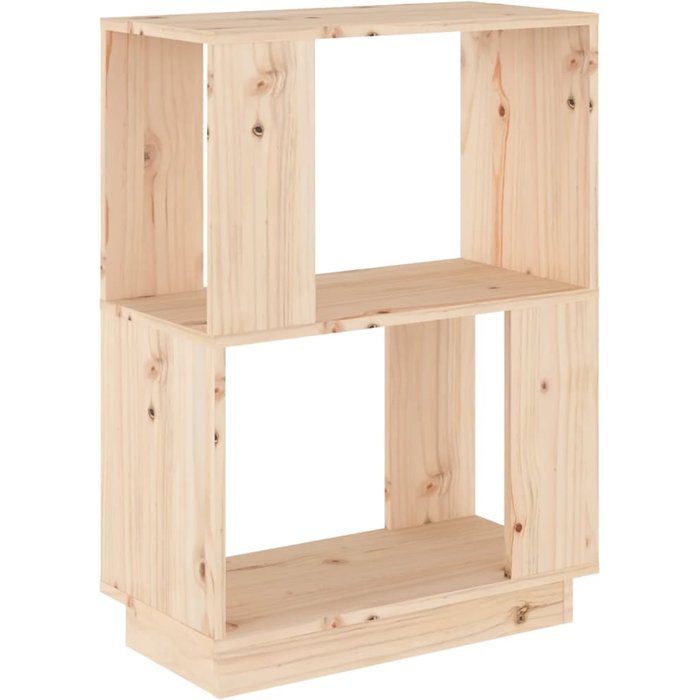 Estantería/divisor de espacios madera maciza pino 51x25x70 cm – comfortxl