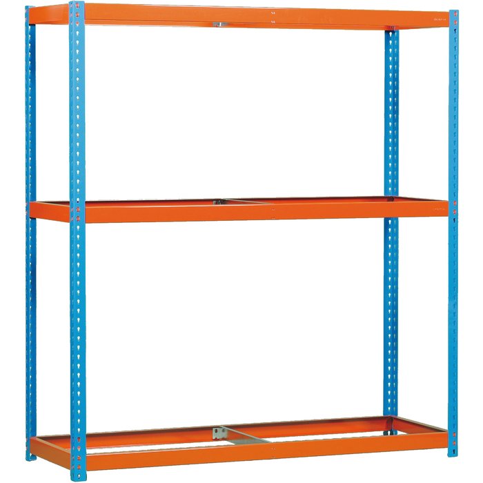 Estanteria ecoforte 1207-3 azul/naranja - 450100047201270 - simon rack