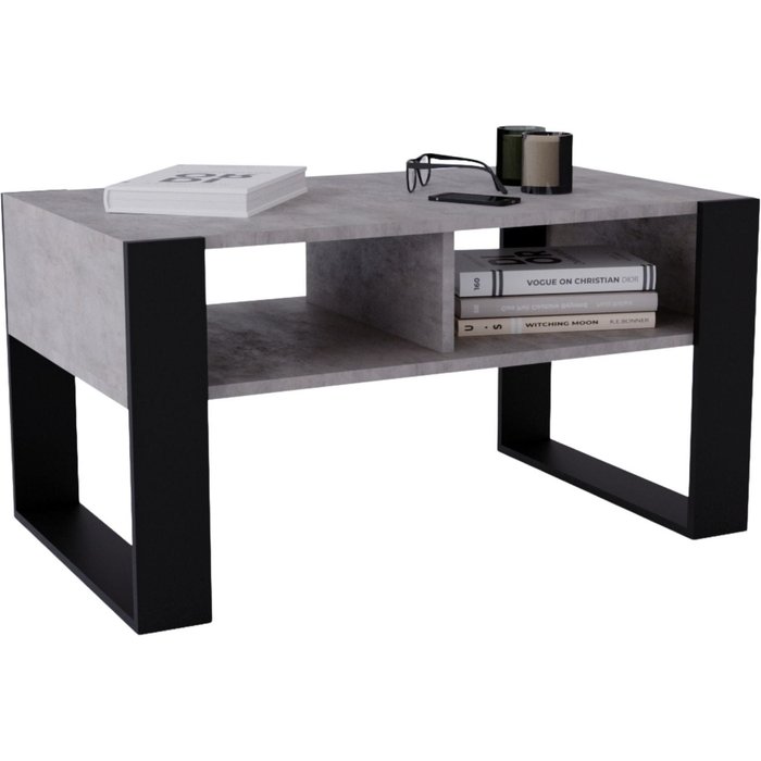 Table basse kora92 moderne et stable pour le salon en matériau bois.