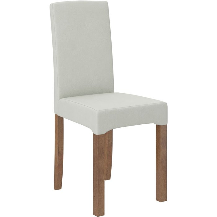 Silla de madera marrón y tela 34 colores a elegir zakria-tejido 27132