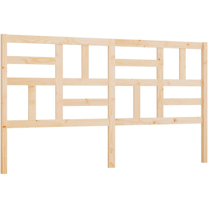 Cabecero de cama - mueble cabecero madera maciza de pino 206x4x104 cm