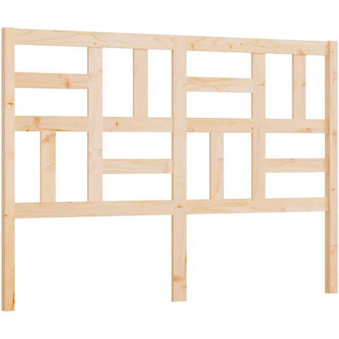 Cabecero de cama madera maciza de pino 141x4x104 cm - comfortxl