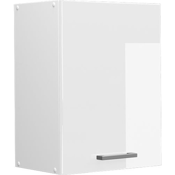 Vicco mueble alto universal r-line, blanco alto brillo, 45 cm con puerta