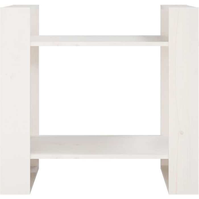 Estantería/divisor de espacios madera pino blanco 60x35x57 cm – comfortxl