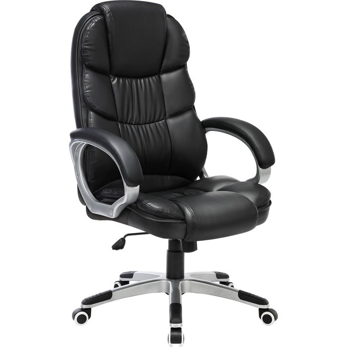 Silla de escritorio de oficina giratoria, negro
