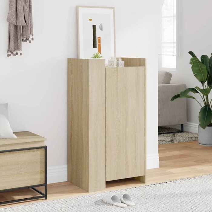 Zapatero roble sonoma 52x37,5x100 cm