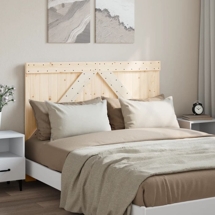 Cabecero 140x104 cm madera maciza de pino