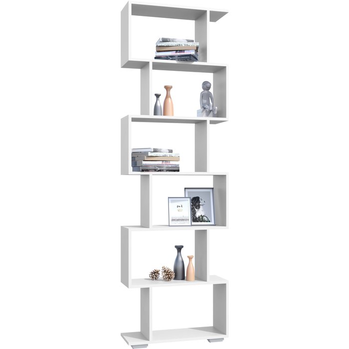 Vcm estantería palusa blanco h. 196 x b. 60 x t. 24 cm