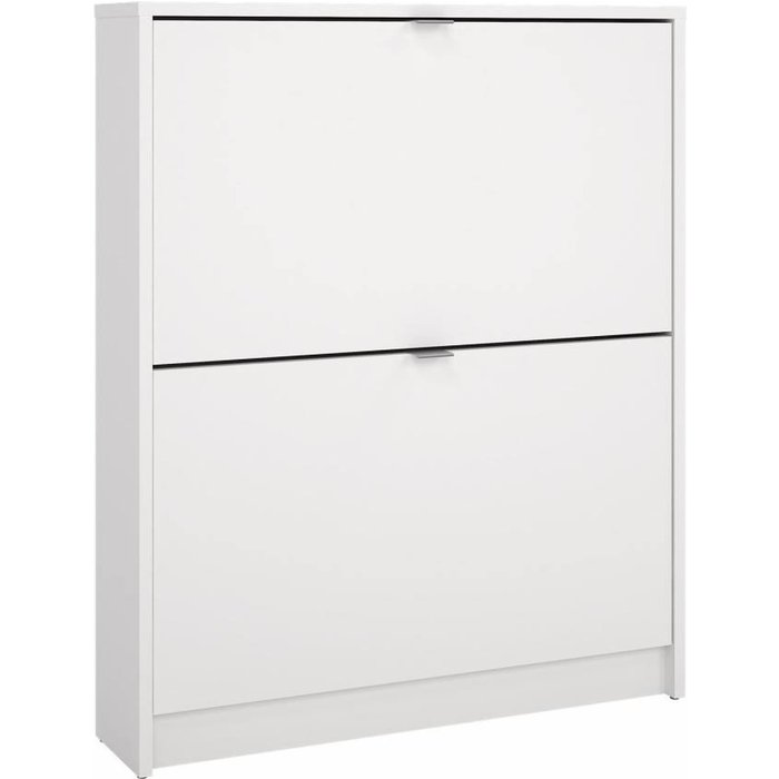 Wellhome zapatero adaja con 2 compartimentos para 6 pares 70x16x85cm blanco