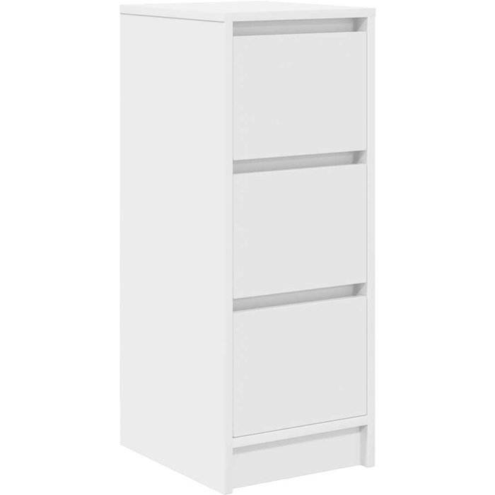 Aparador blanco 29,5x34x76 cm madera de ingeniería