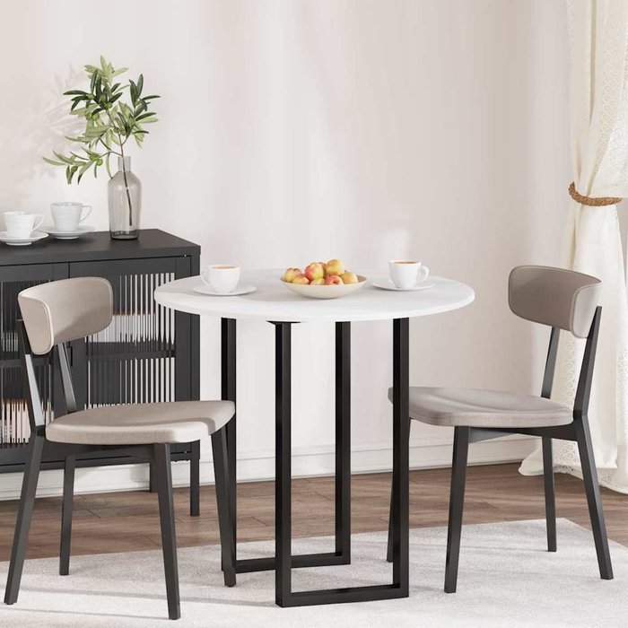 Tablero blanco de 80 x 80 x 1,5 cm, madera de ingeniería.