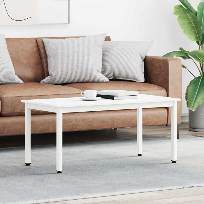 Mesa de café 100 x 50 x 45 cm madera de pino macizo vidaxl