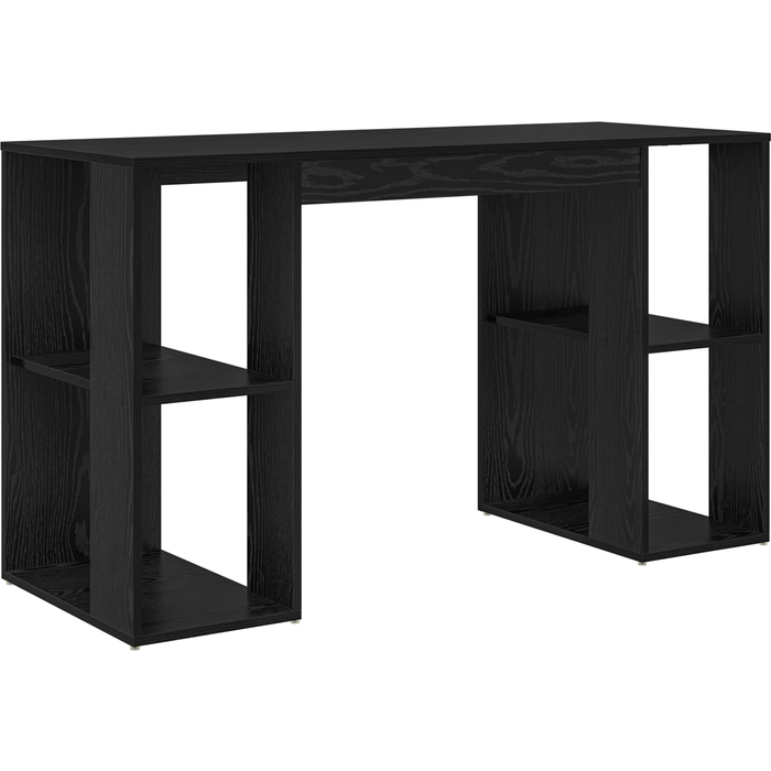 Escritorio computadora roble negro roble negro mdf mediano cfw11173