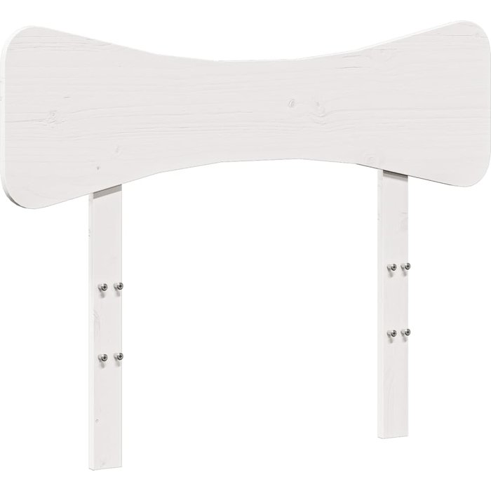 Cabecero de cama - mueble cabecero madera maciza de pino blanco 100 cm