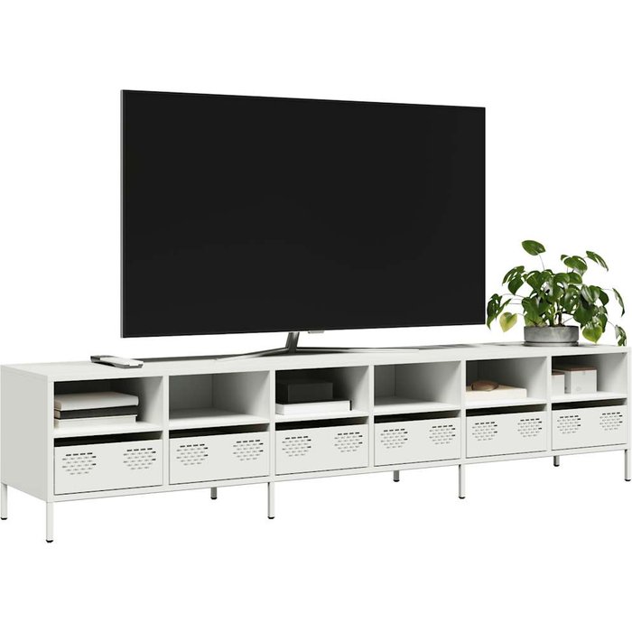 Mueble para tv acero laminado en frío 202x39x43,5 cm