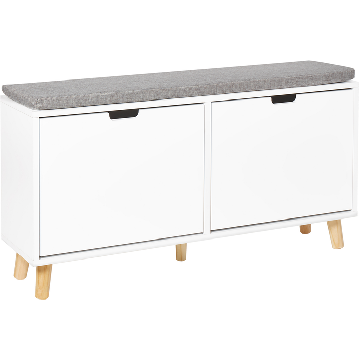 Beliani zapatero mineral blanco