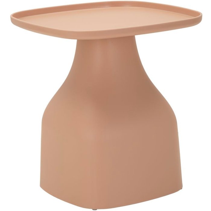 Mesa plastico rosa 48x48x50 cm