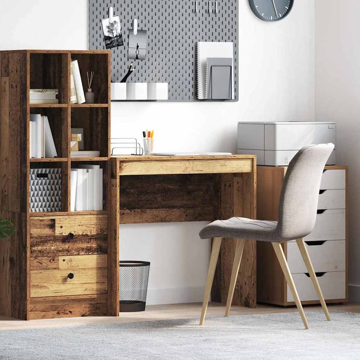 Maison exclusive - escritorio madera vieja 80 x 40 x 76 cm