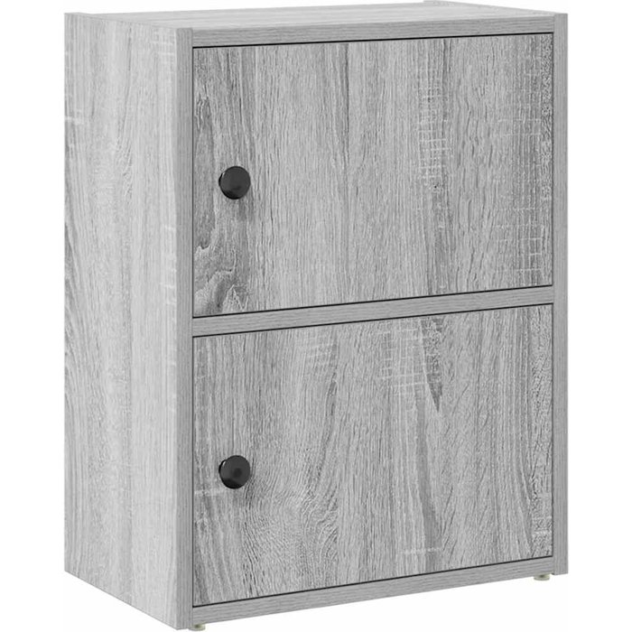 Estantería de madera de ingeniería gris sonoma 40x24x52 cm – comfortxl