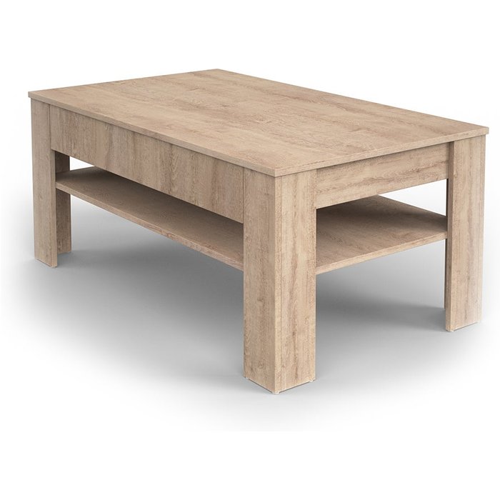 Vicco mesa de centro milan, sonoma, 92.2 x 65 cm