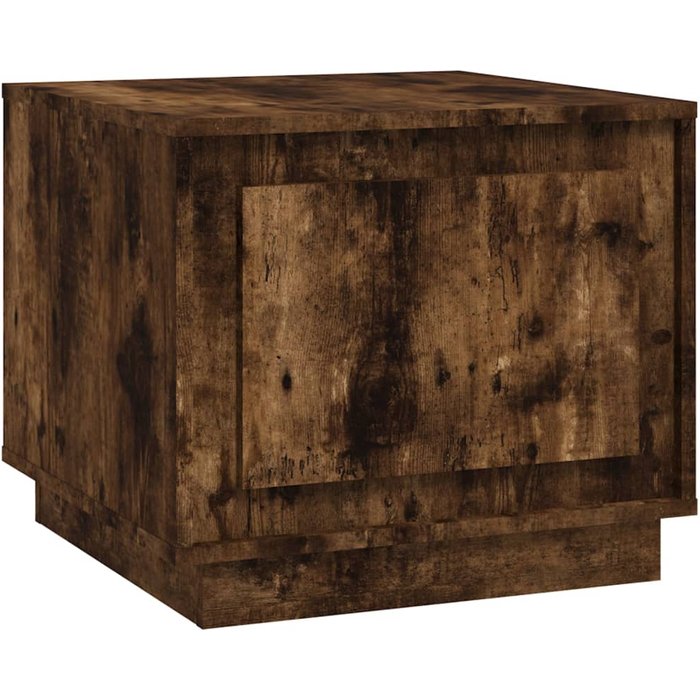 Mesa de centro madera contrachapada roble ahumado 51x50x44 cm - comfortxl